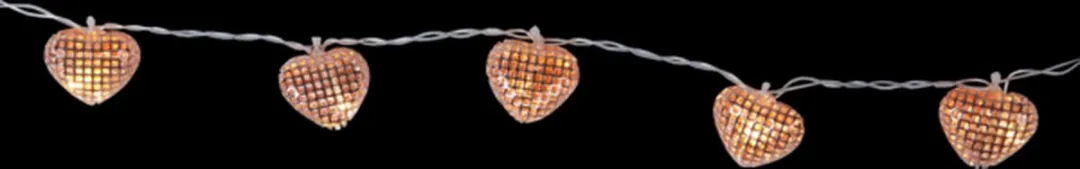 Star Trading Dauwdruppel Hartjes LED Lichtslang 90cm - 15 LED
