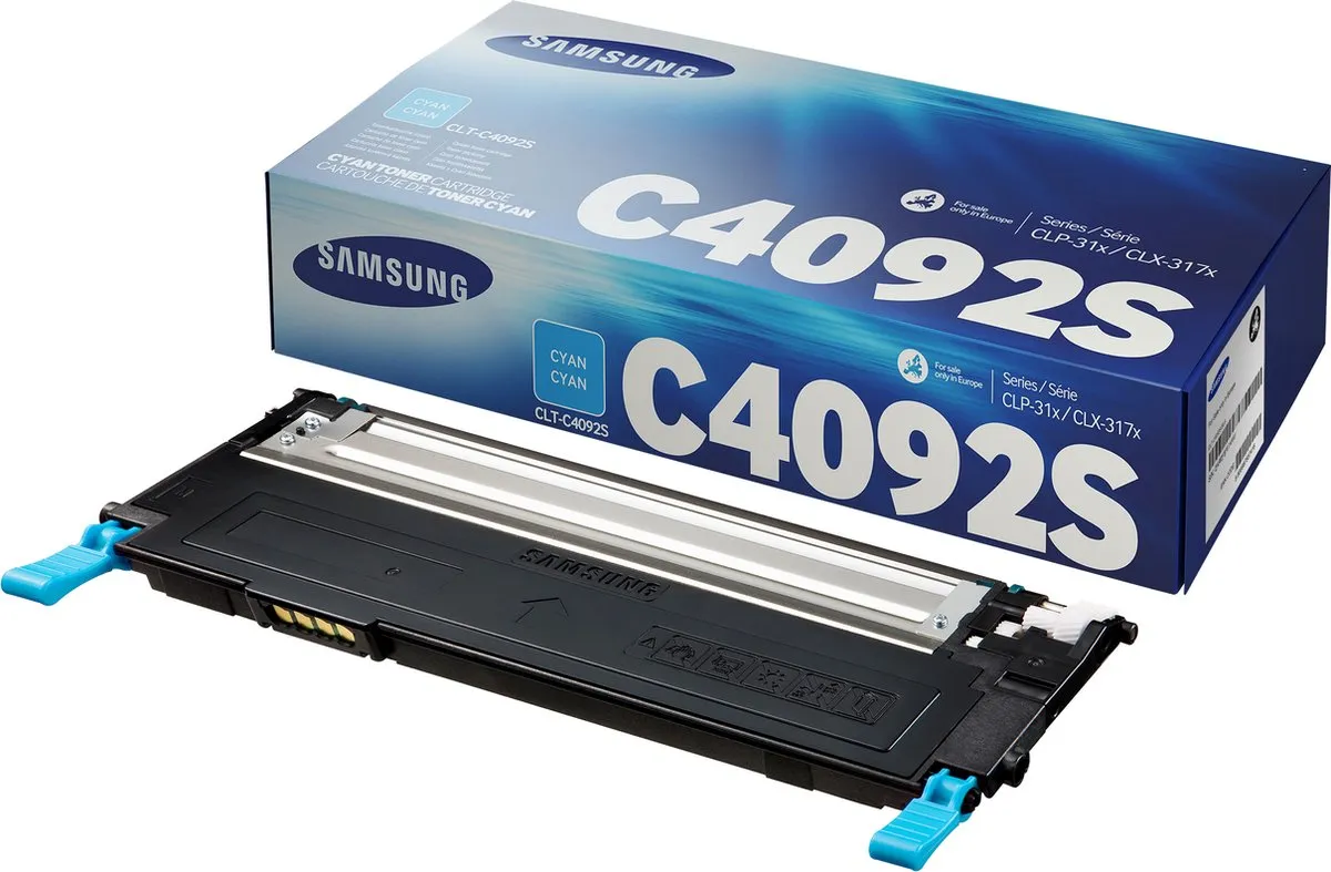 Samsung CLT-C4092S Tonercartridge Cyaan - 1000 Pagina's