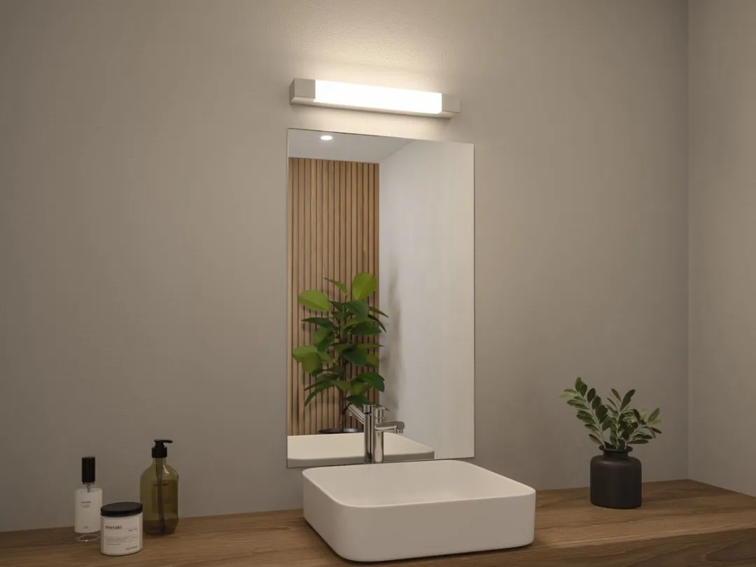 Paulmann Selection Bathroom LED-spiegellamp Quasar IP44 7,5W - Chroom - afbeelding 6 van 6