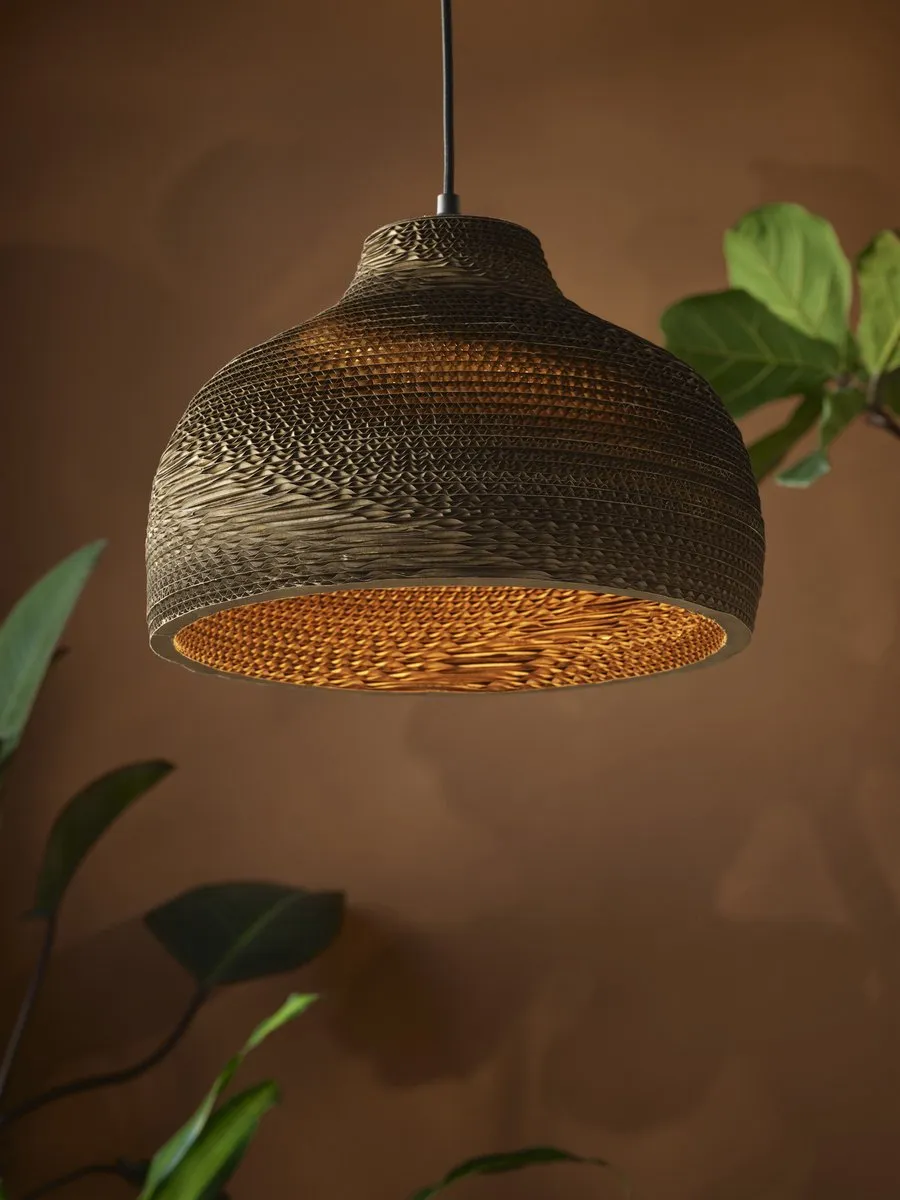 Osram Decor Cardboard Hat Hanglamp E27 - Bruin - Ø36cm