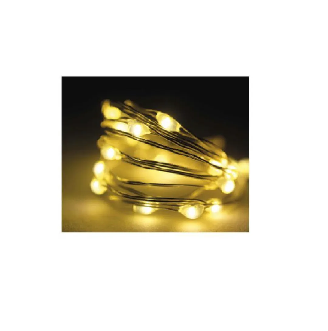 Lumineo Micro LED String 195cm - 40 LEDs - Zilver