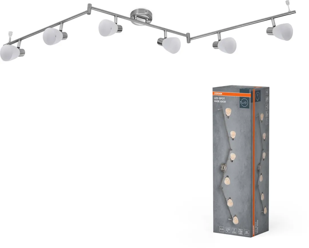 Osram LED Spot Vaas Plafondspot 6xG9