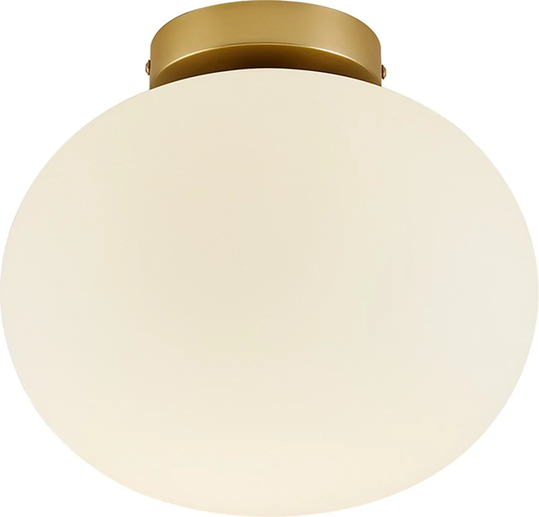 Nordlux Alton Plafondlamp 27,5cm - Messing/Opaal