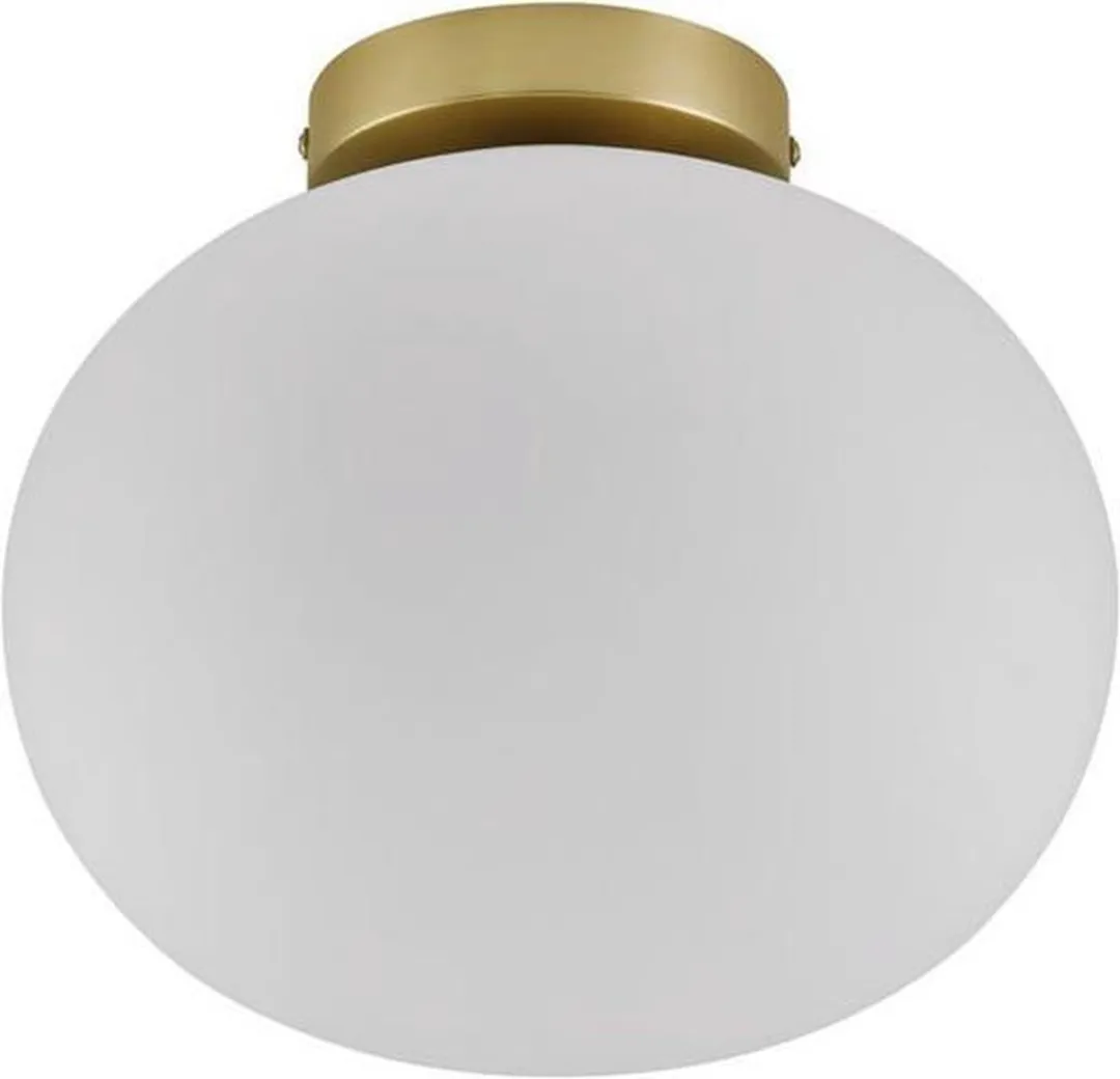 Nordlux Alton Plafondlamp 27,5cm - Messing/Opaal