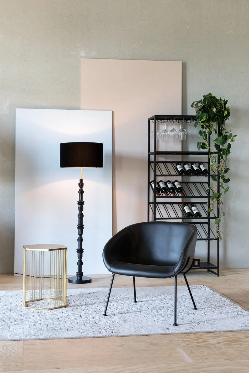 Zuiver Totem Vloerlamp - Zwart