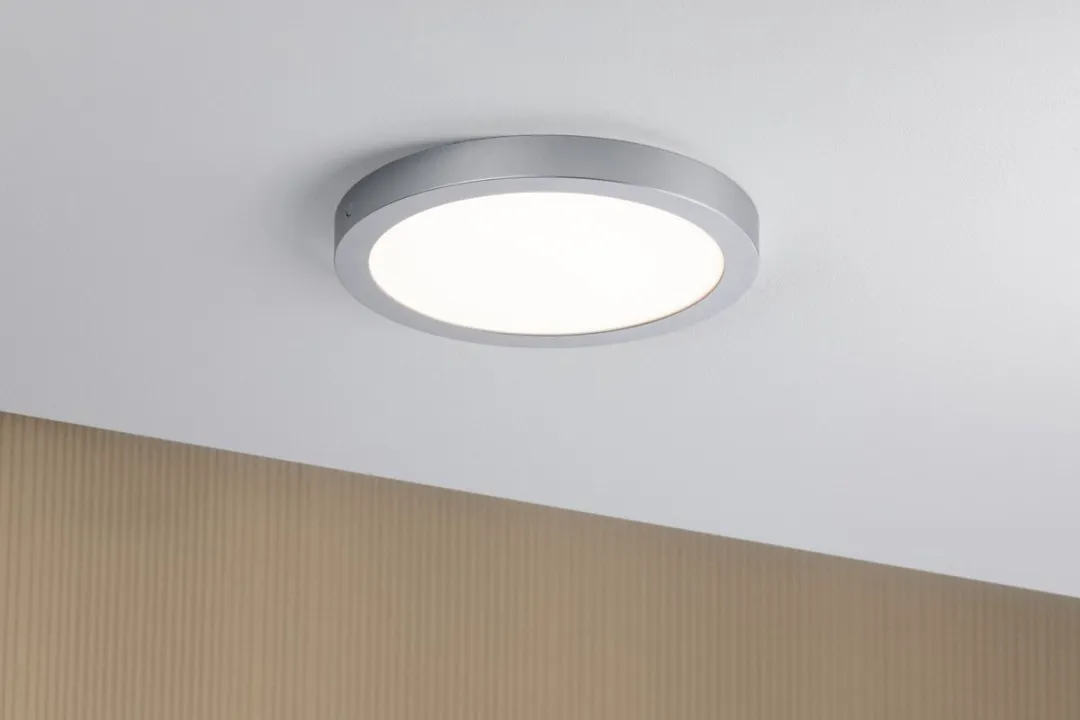 Paulmann LED-paneel Abia rond 30cm 2x22W 2x2200lm - Chroom mat