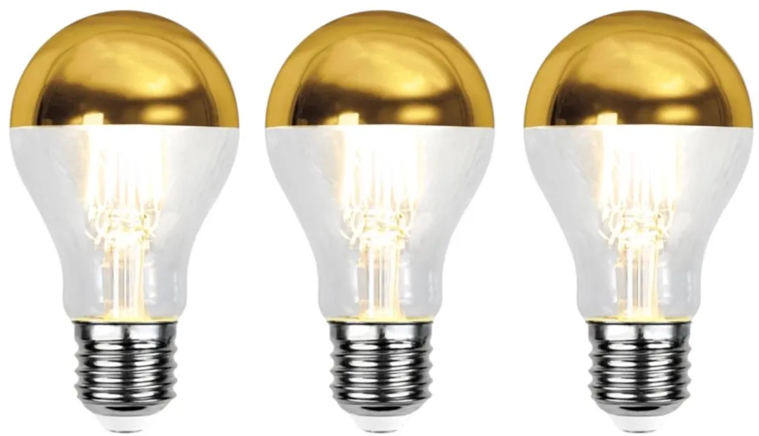 Star Trading Kopspiegellamp 3-Pack - 4.8W Extra Warm Wit 2700K - Helder Glas