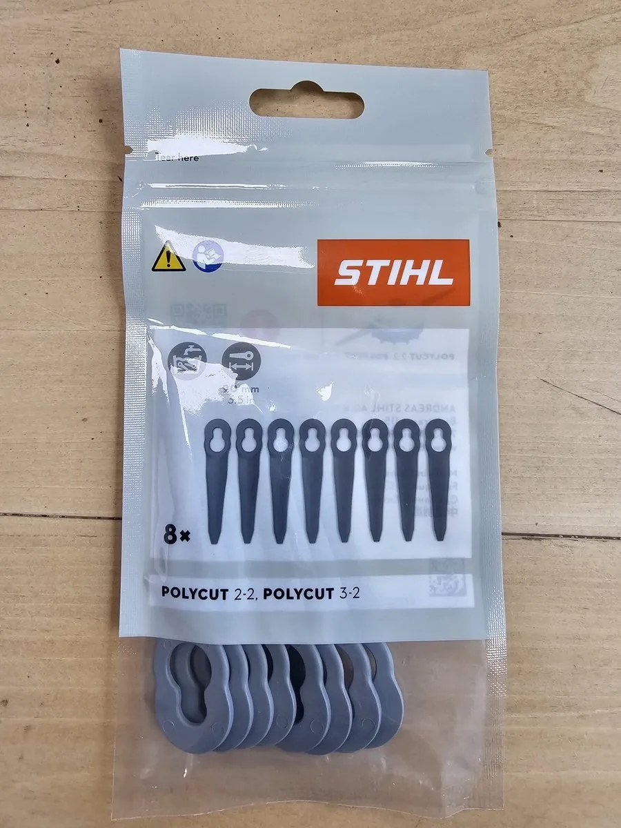 Maaimessen voor Stihl FSA30 en FSA45 - 8 stuks - Origineel - Polycut 2-2 en 3-2