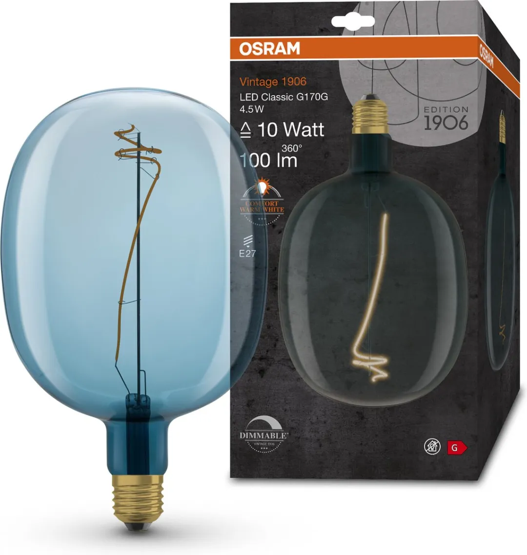 Osram LED-lamp E27 4.5W Warmwit - 1 Stuk