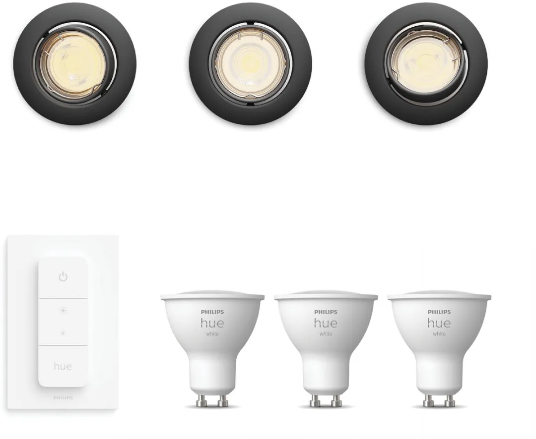 Philips Hue Peridot Inbouwspots 3 Stuks