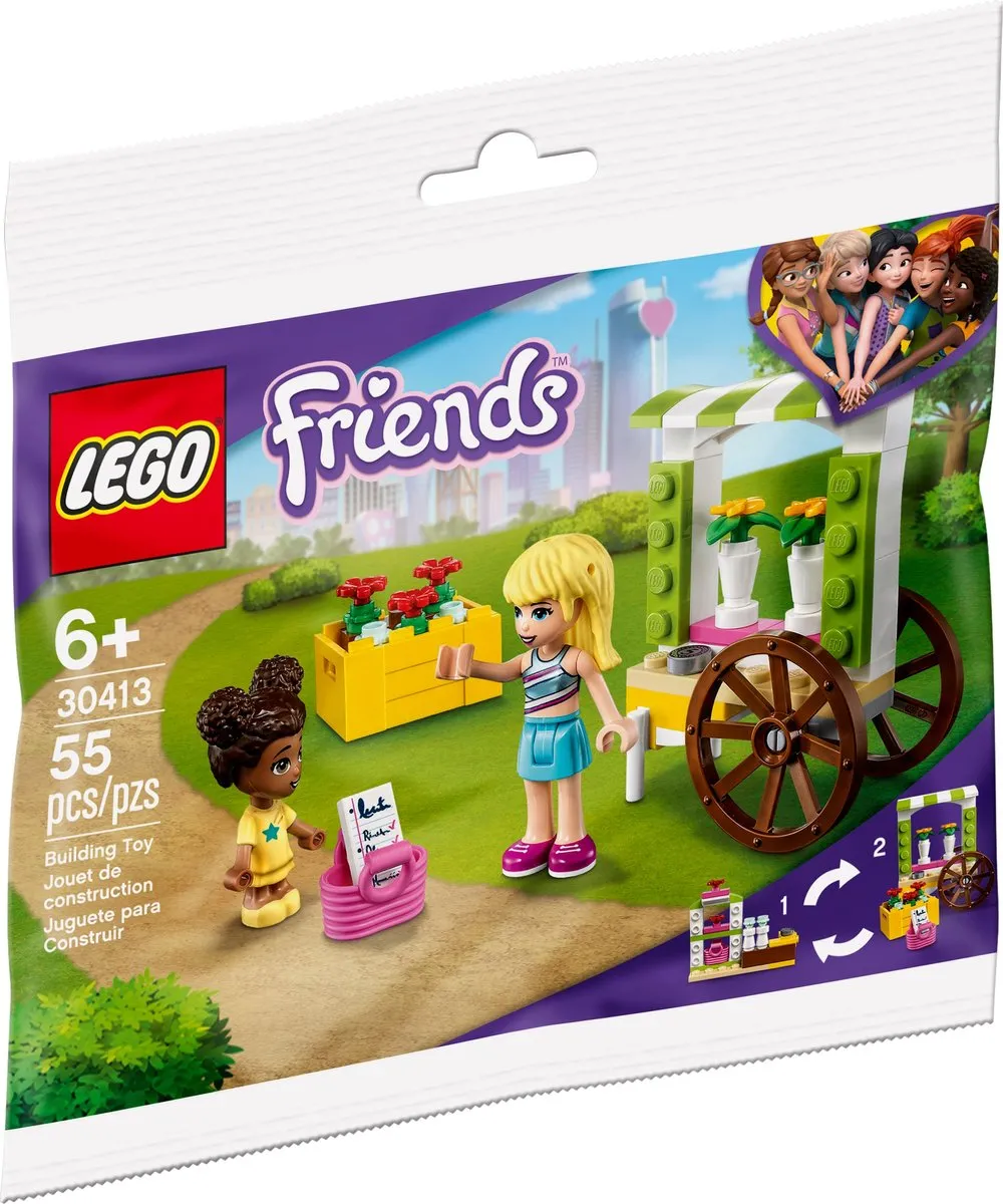 LEGO Friends Bloemenwagen 30413