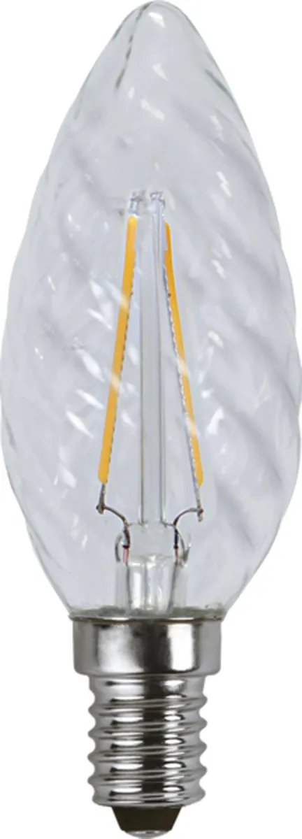 Star Trading Kaarslamp E14 2W Extra Warm Wit - Helder