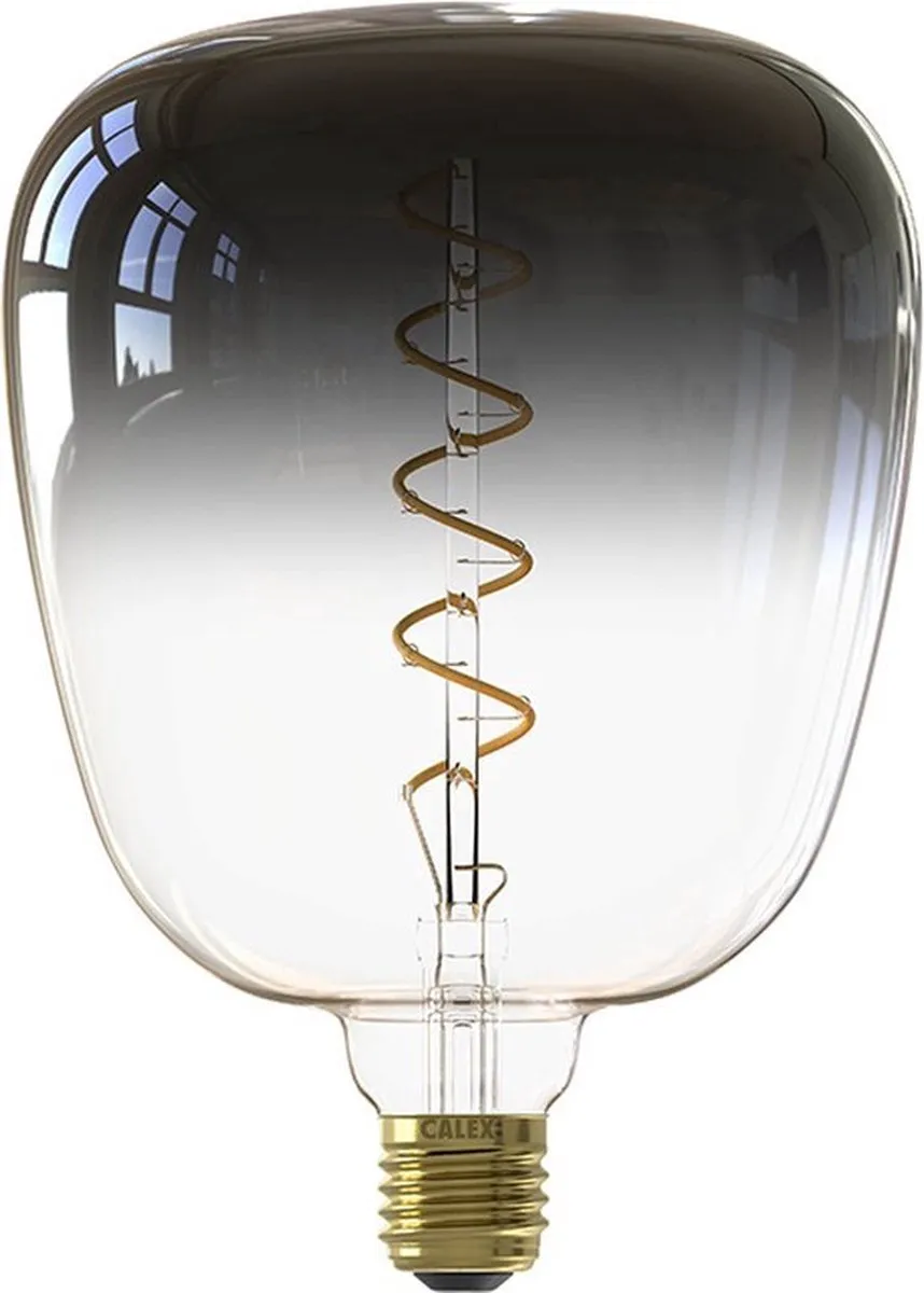 Calex Kiruna Colors Rookglas E27 LED Lamp 5W - 1800K