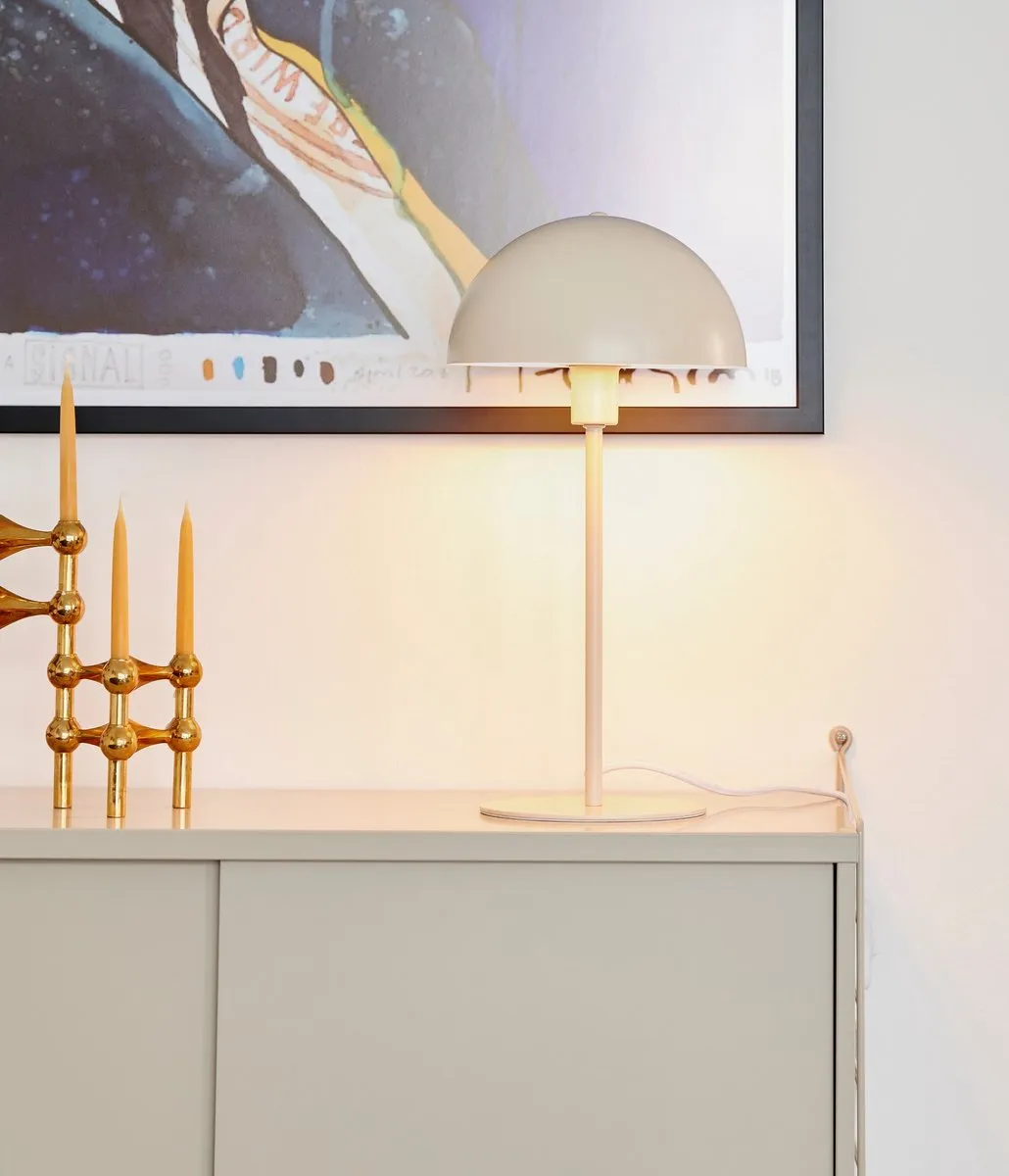 Nordlux Ellen Tafellamp E14 - Ø20cm - Beige