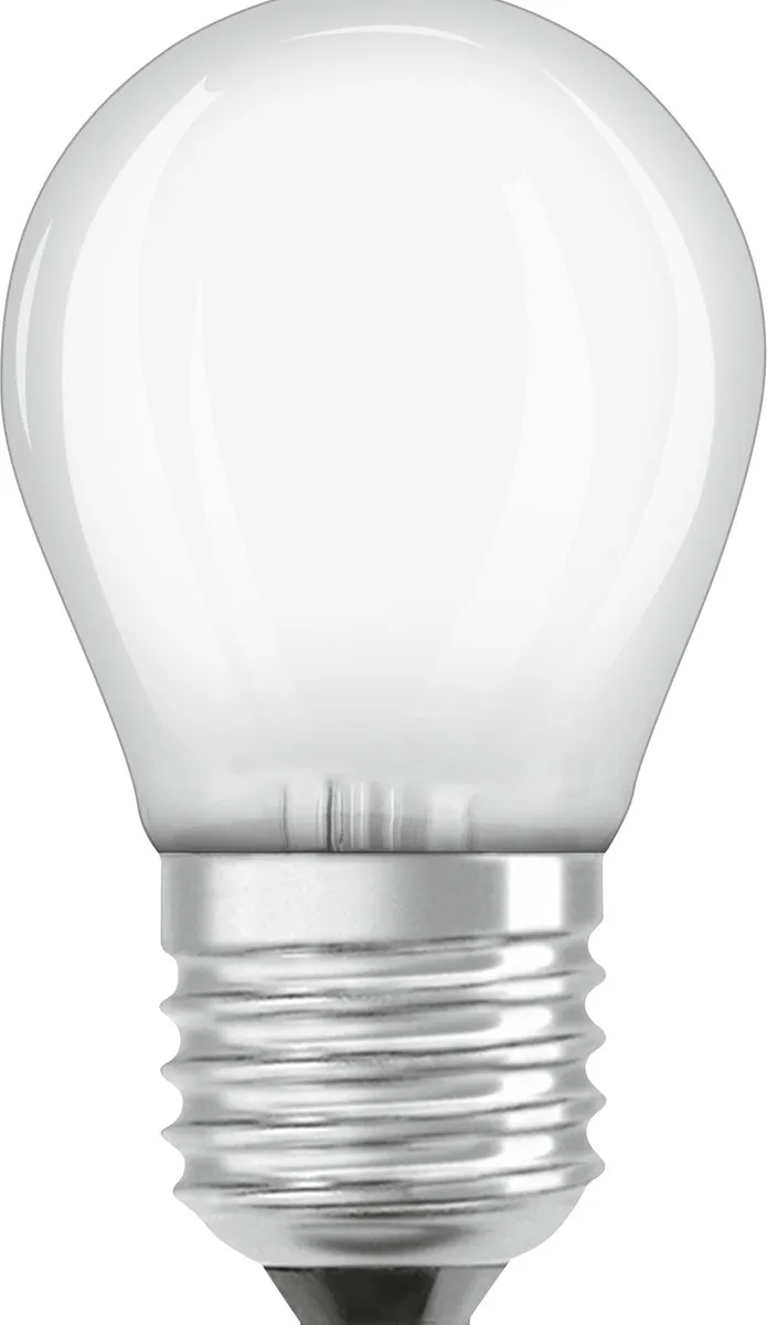 Osram 2X E27 LED Lamp 4W 2700K - 2 Stuks - Mat