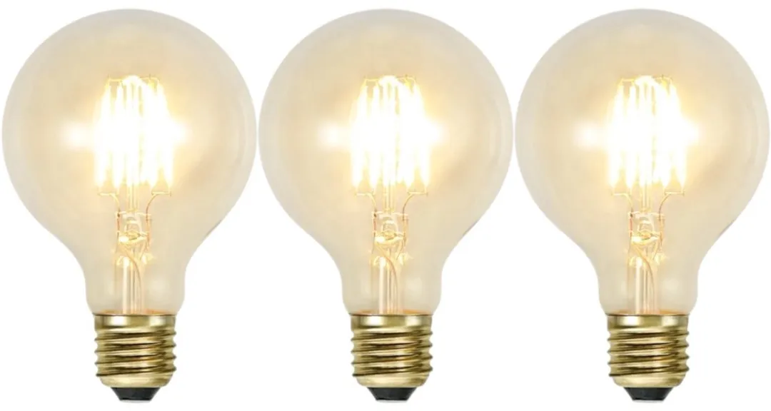 Star Trading Globelamp G80 E27 1.6W - 3 Stuks