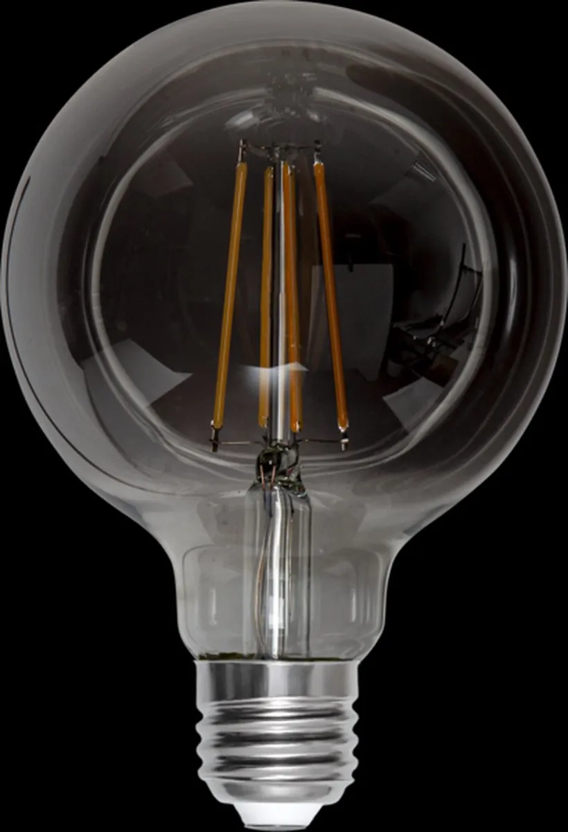 Star Trading LED G95 Rookglas E27 3.9W Super Warm Wit - 3 Stuks - afbeelding 6 van 6