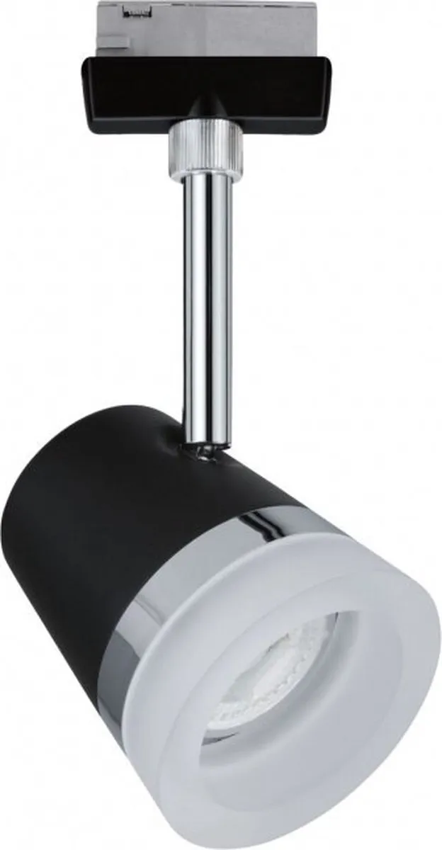 Paulmann URail Systeemlamp 96925 GU10 - 1 Lichtpunt - Zwart/Chroom