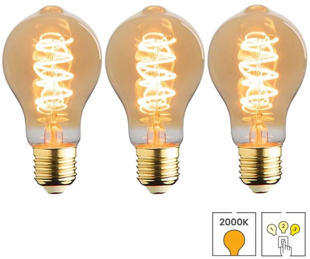 Lybardo E27 LED Lamp 3 Stuks