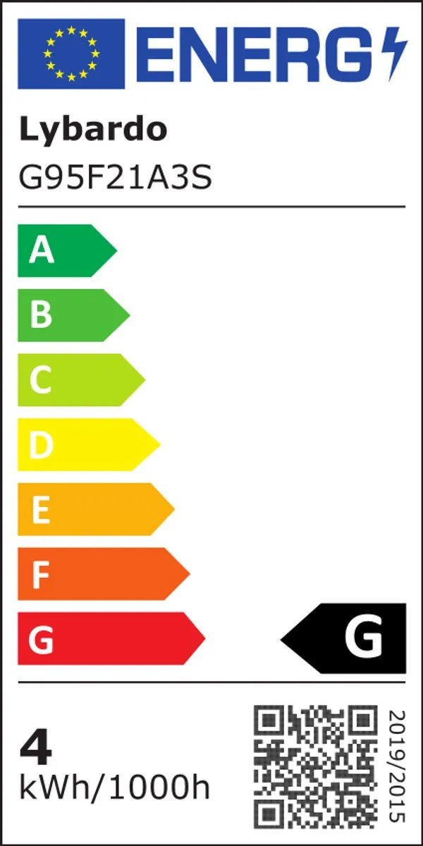 Lybardo E27 LED Lamp 3 Stuks - 3.5W 2000K Warmwit - Amber