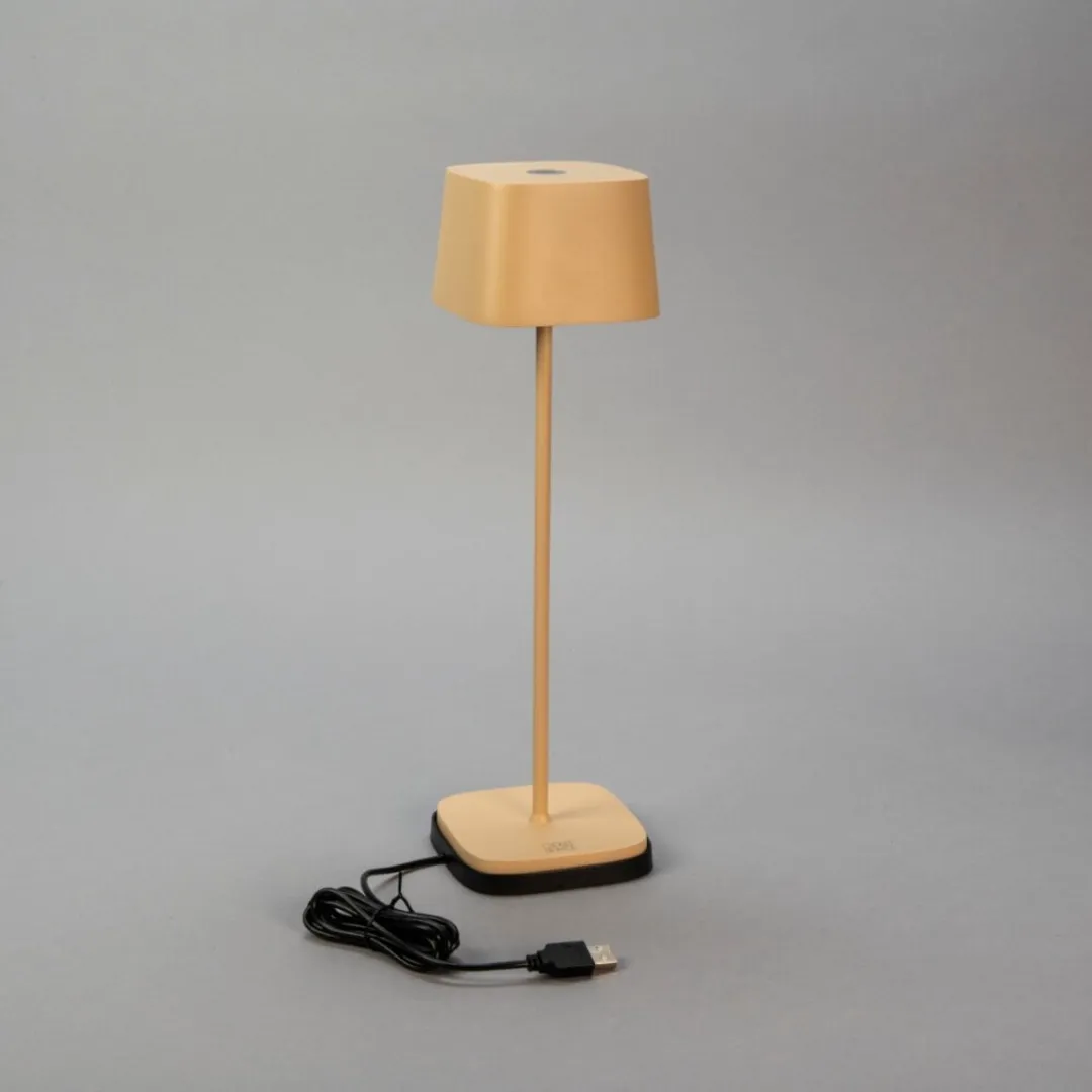 Konstsmide Capri Oplaadbare Tafellamp 7814-330 - Zandbruin - afbeelding 6 van 6
