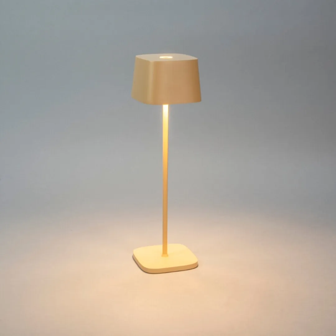 Konstsmide Capri Oplaadbare Tafellamp 7814-330 - Zandbruin