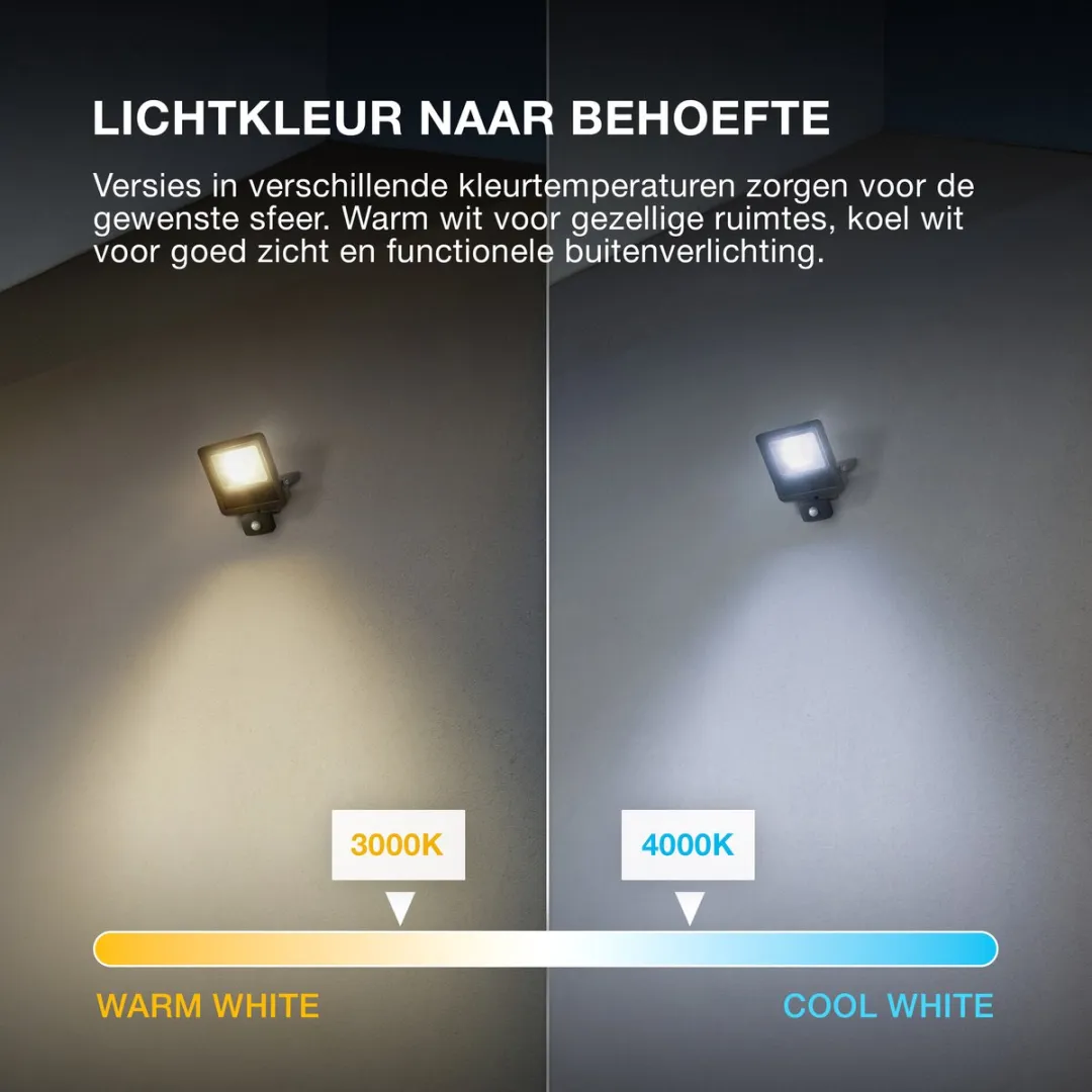 Osram Endura Flood PC 20W LED-schijnwerper - 1800 Lumen - Donkergrijs - afbeelding 6 van 6