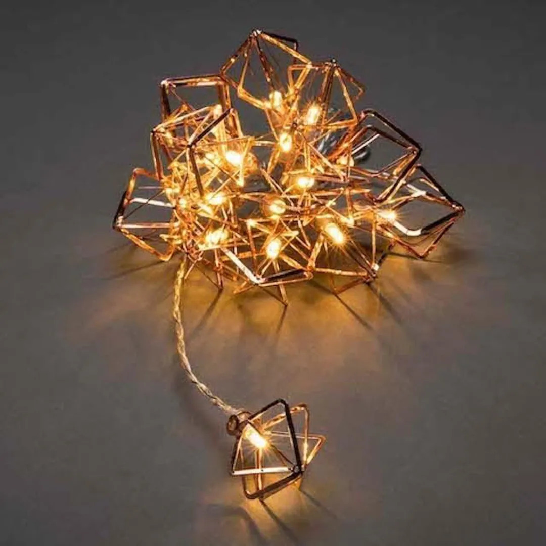 Konstsmide 3128 LED Lichtsnoer - 10 Robijnen 90cm