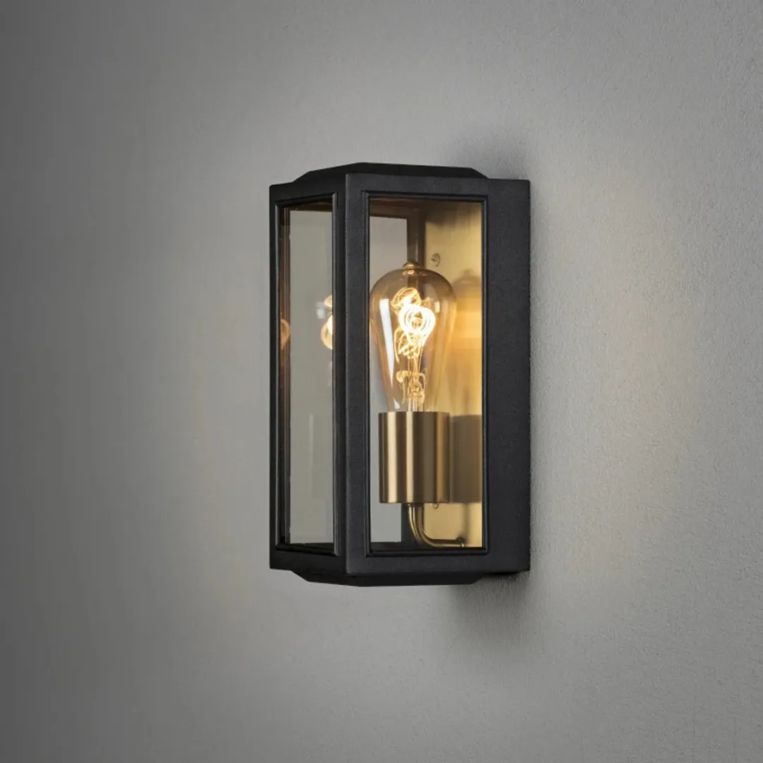Konstsmide Buiten Wandlamp Carpi GU10 - 35W - Zwart
