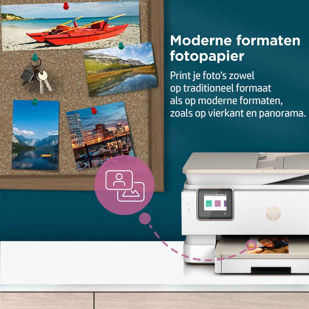 HP ENVY Photo Inspire 7920e Fotoprinter - Beige