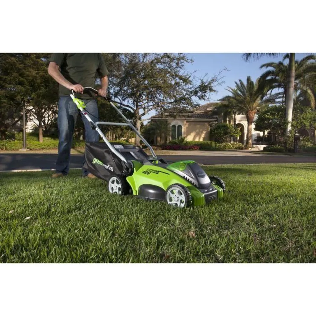 Greenworks G40LM41 40V Grasmaaier - 41cm - 50L