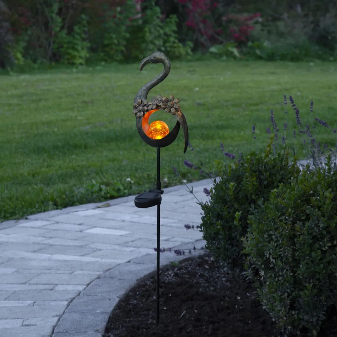 Star Trading Solar Path Light Melilla Bird - Zwart - afbeelding 6 van 6