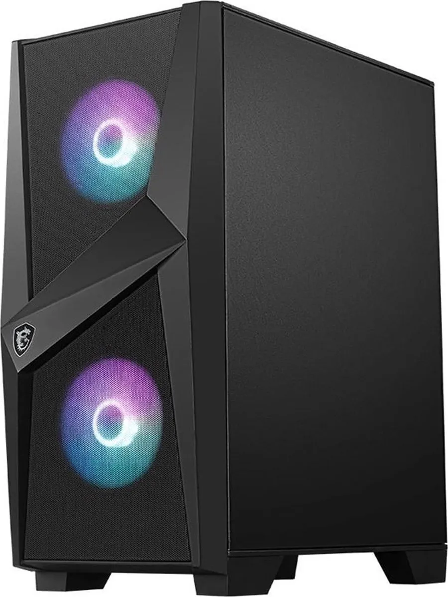 MSI Mag Forge 100M ATX Box - Black