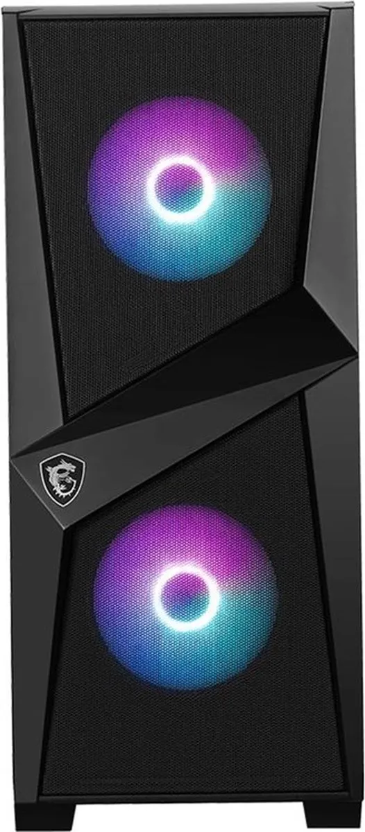 MSI Mag Forge 100M ATX Box - Black