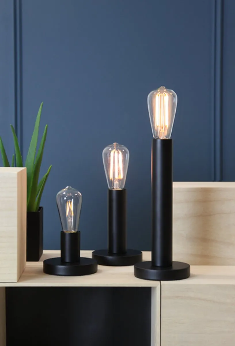 Star Trading Druppel-Edison Lamp 3-Pack - 2.3W E27 - Super Warm Wit