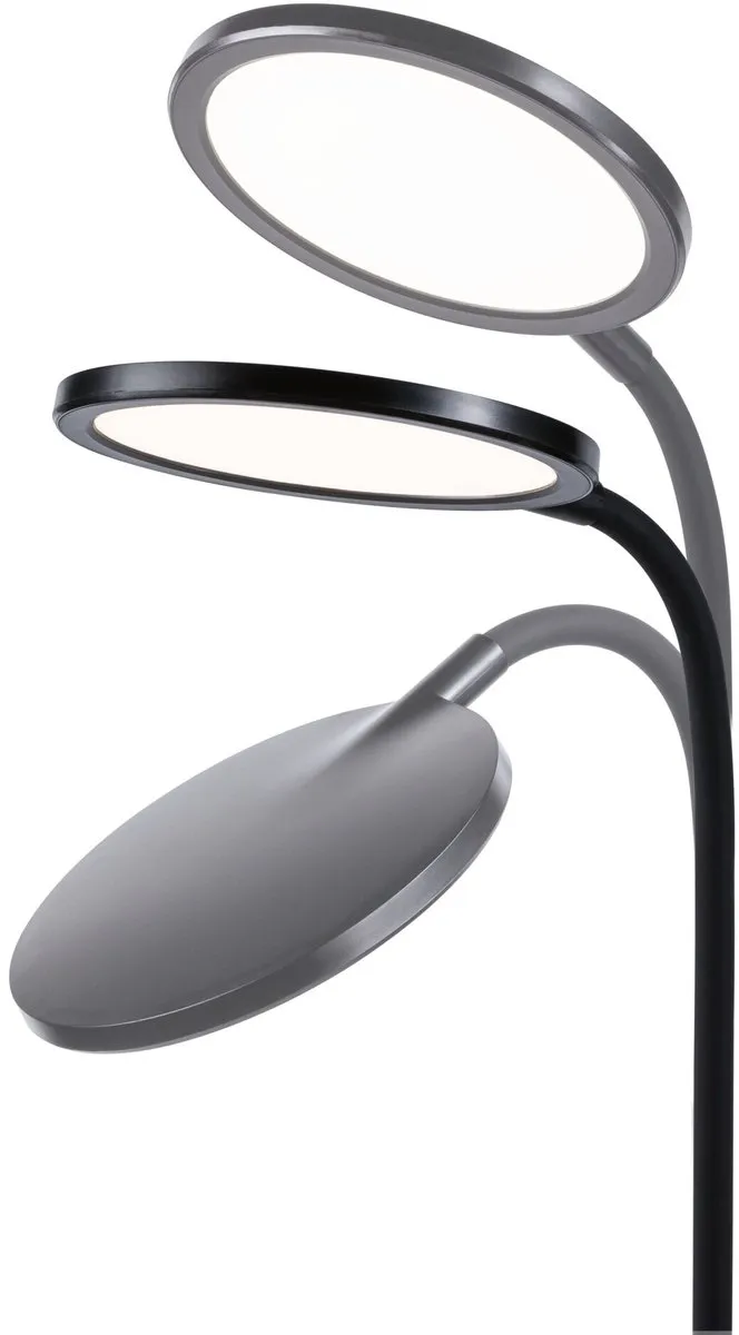 Paulmann Mejan LED Bureaulamp 1200lm 15W - Zwart mat