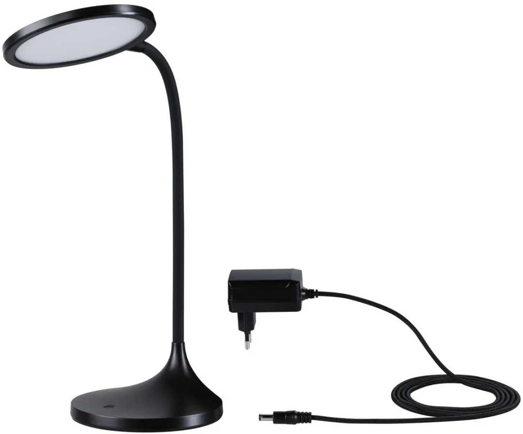 Paulmann Mejan LED Bureaulamp 1200lm 15W - Zwart mat