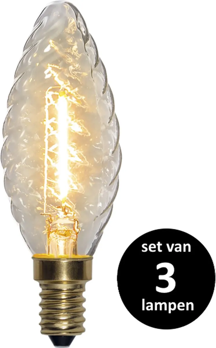 Star Trading Soft Glow Kaarslamp E14 0.8W