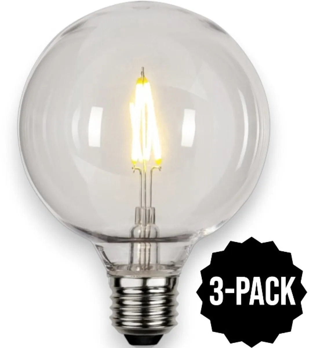Star Trading Prikkabel G95 Bol E27 1W Extra Warm Wit