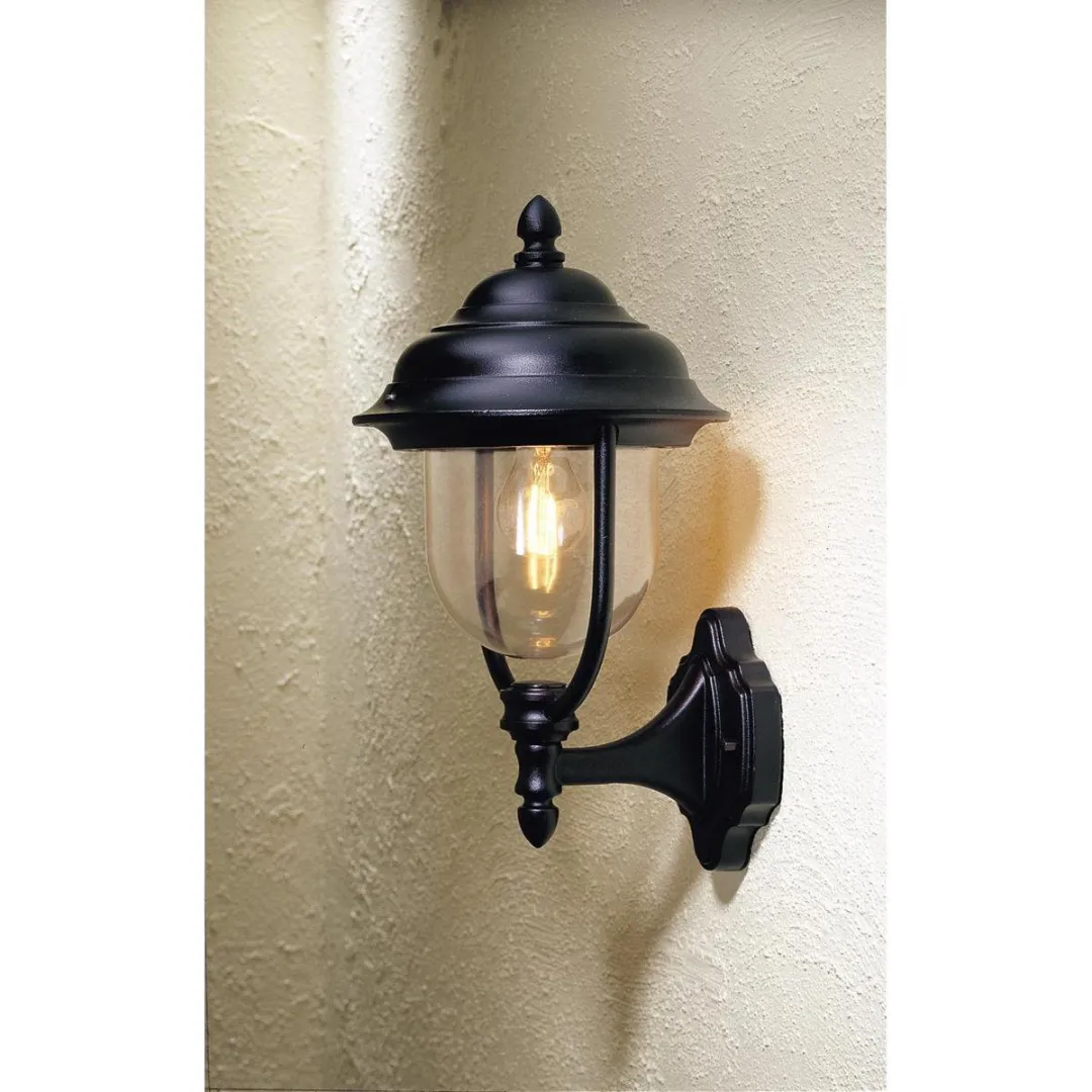 Konstsmide Wandlamp Parma Up 75W - 46cm - Zwart