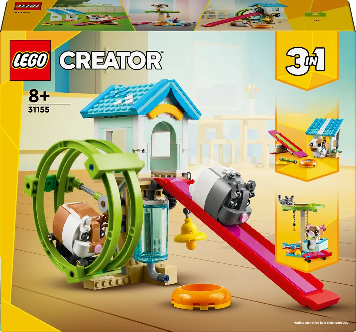 LEGO Creator 3in1 Hamsterwiel 31155
