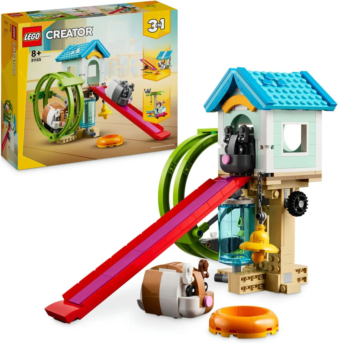 LEGO Creator 3in1 Hamsterwiel 31155 - 416 Stukken