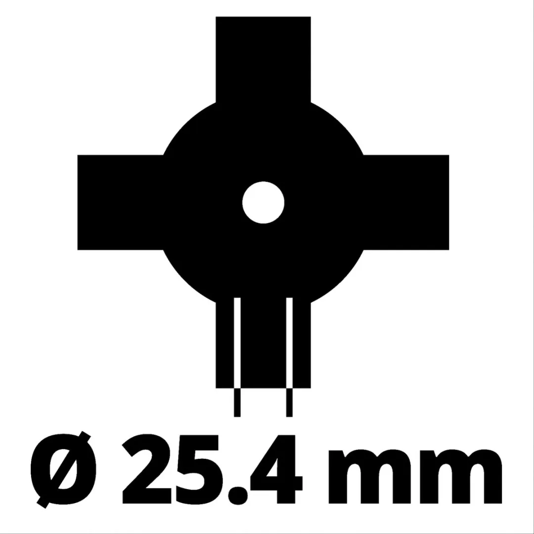 Einhell Bosmaaierblad 4 Tanden 230x25,4mm