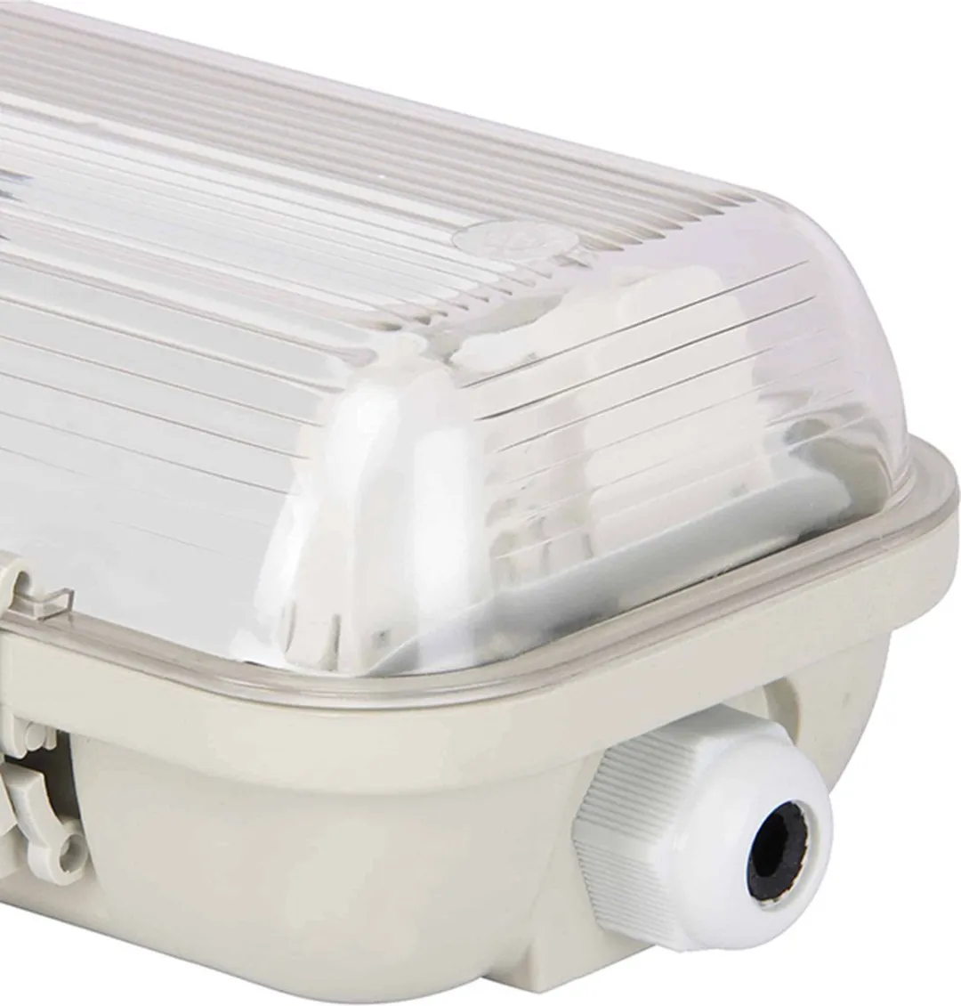Lybardo TL Lamp 60cm Prof IP65 - 2x9W 6000K - Grijs