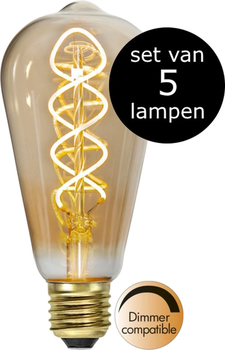 Star Trading Edison Druipvormlamp E27 3.2W