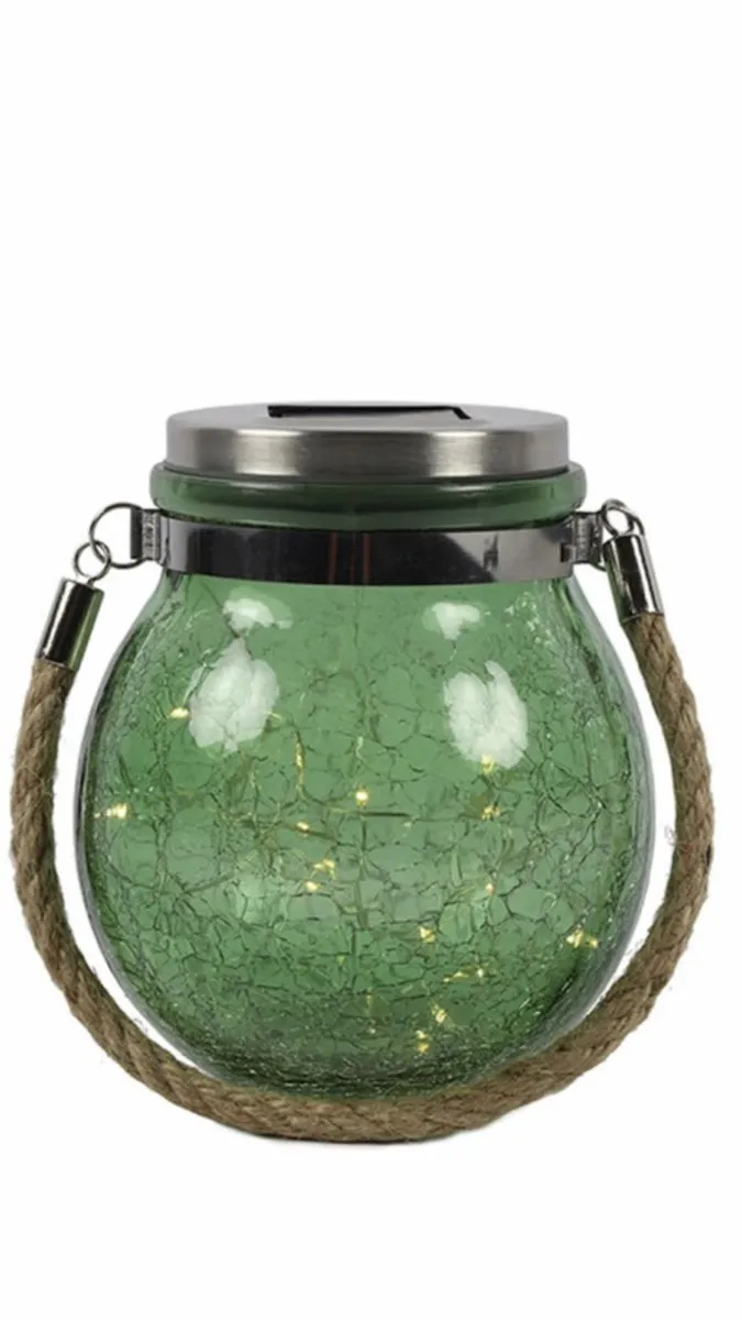 Countryfield Viggo LED Solarlamp - Groen - Ø12cm