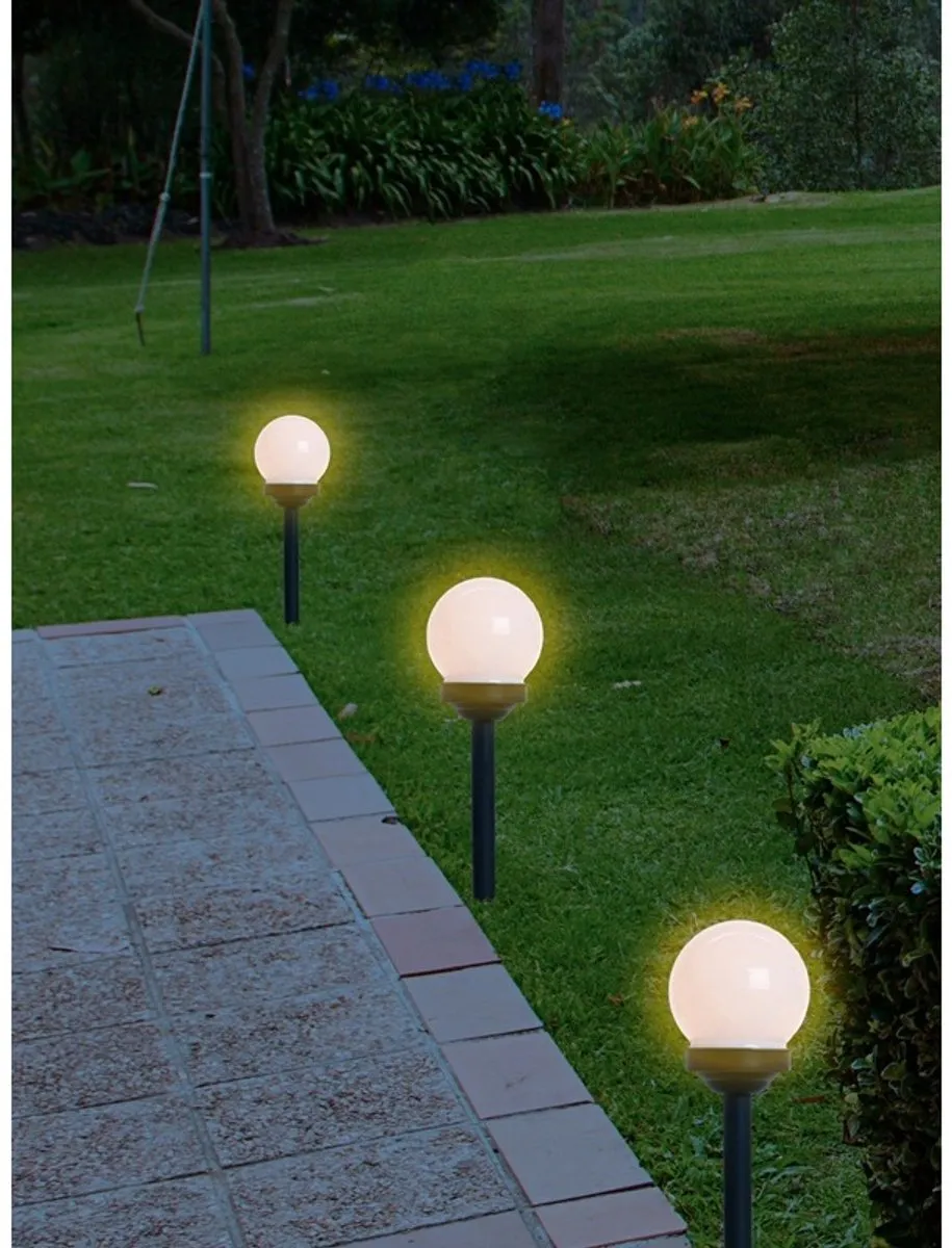 Lumineo Solar Prikspots Set 20 Stuks - H27cm - Zwart