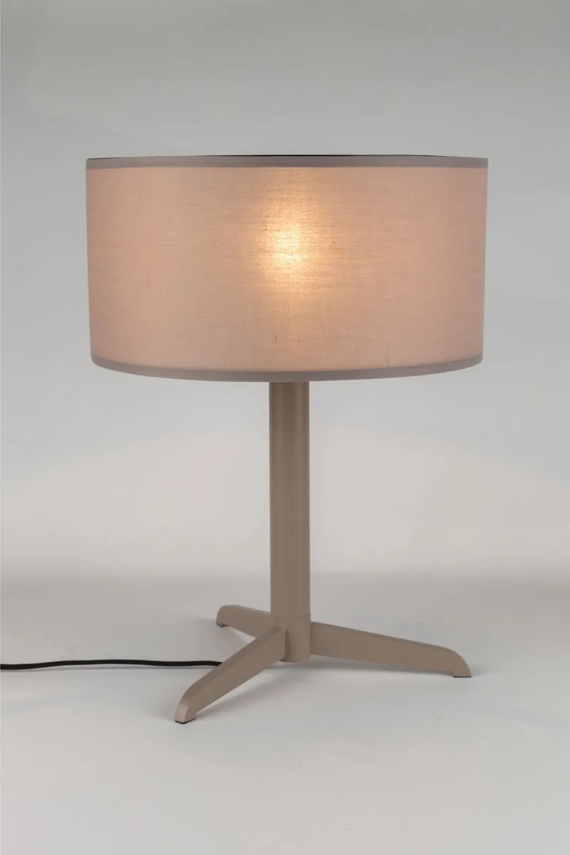 Zuiver Shelby Tafellamp - 36cm - Taupe