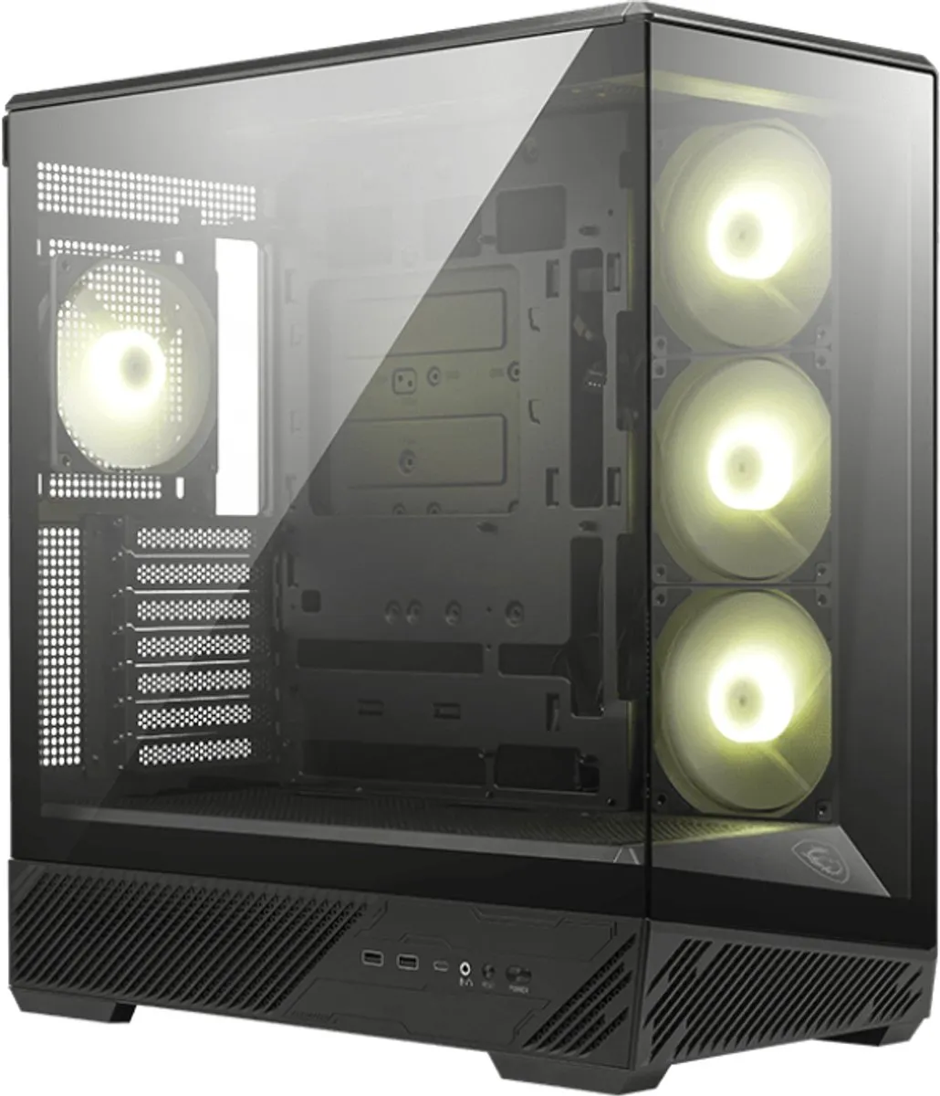 MSI MAG PANO 130R PZ Midi Tower - Zwart