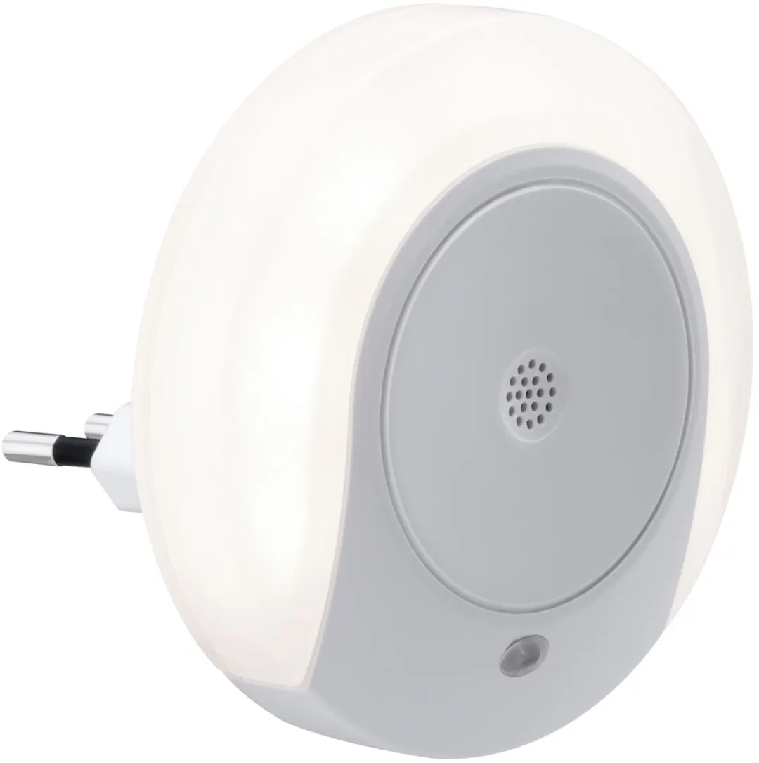 Paulmann Nachtlamp Horby Soundsensor 3000K 45lm - 9cm Wit